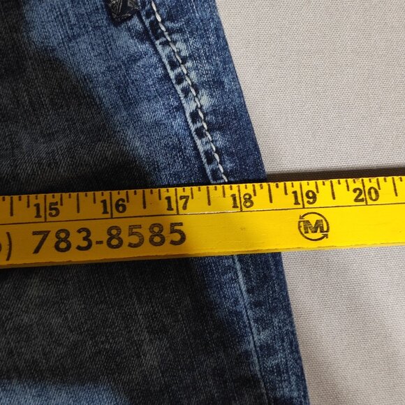 Silver Jeans Berkley women's sz W26/L34 washed blue colour skinny straight leg - Picture 10 of 13